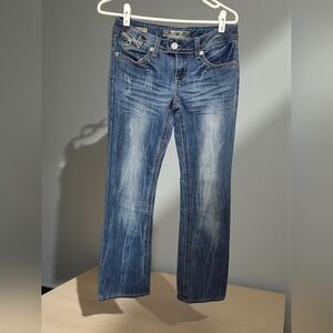 YMI Women's Boot Cut Jeans - Blue